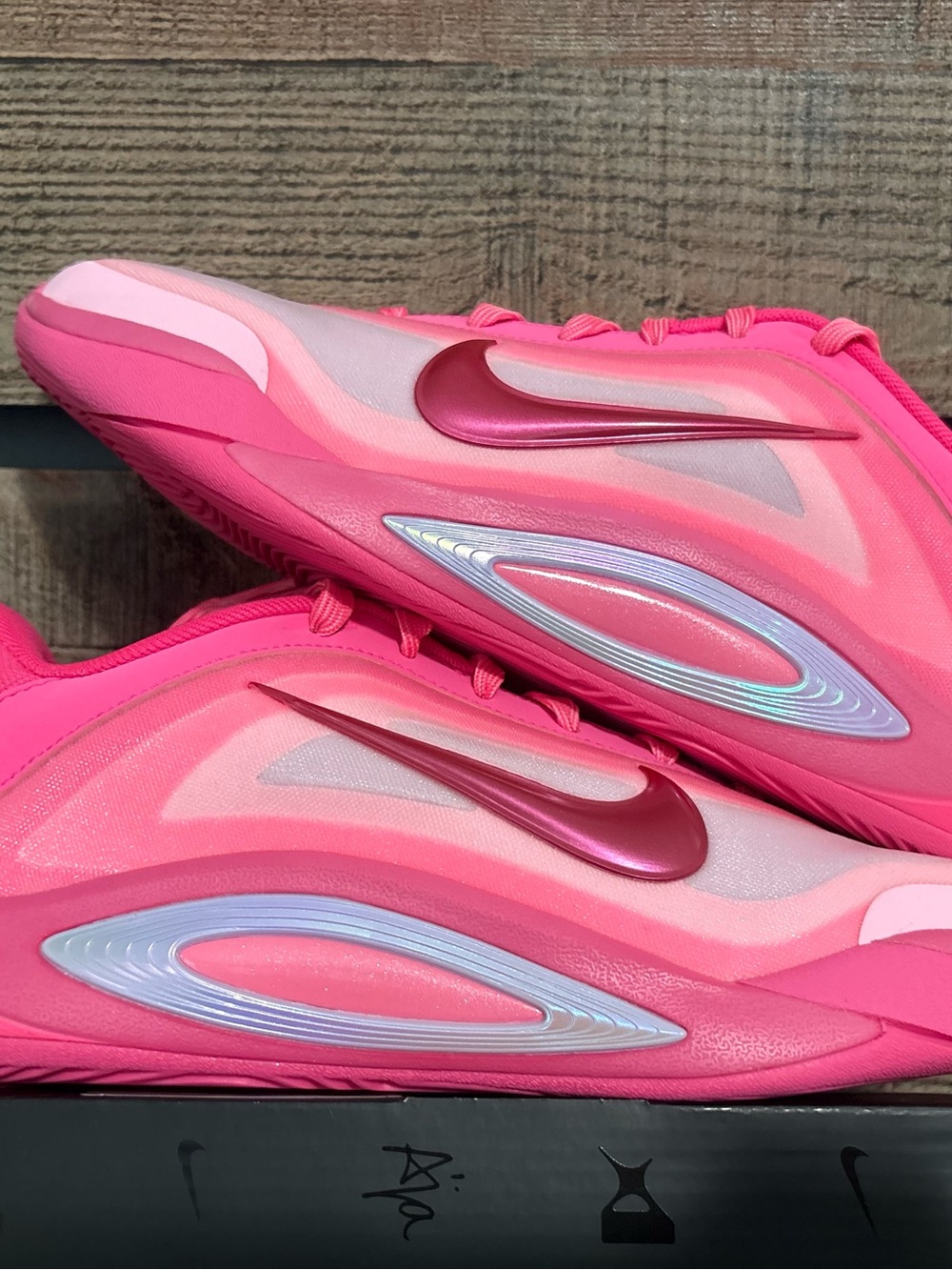 Nike A1s Women’s Pink Gradient basketball sneakers women’s 5